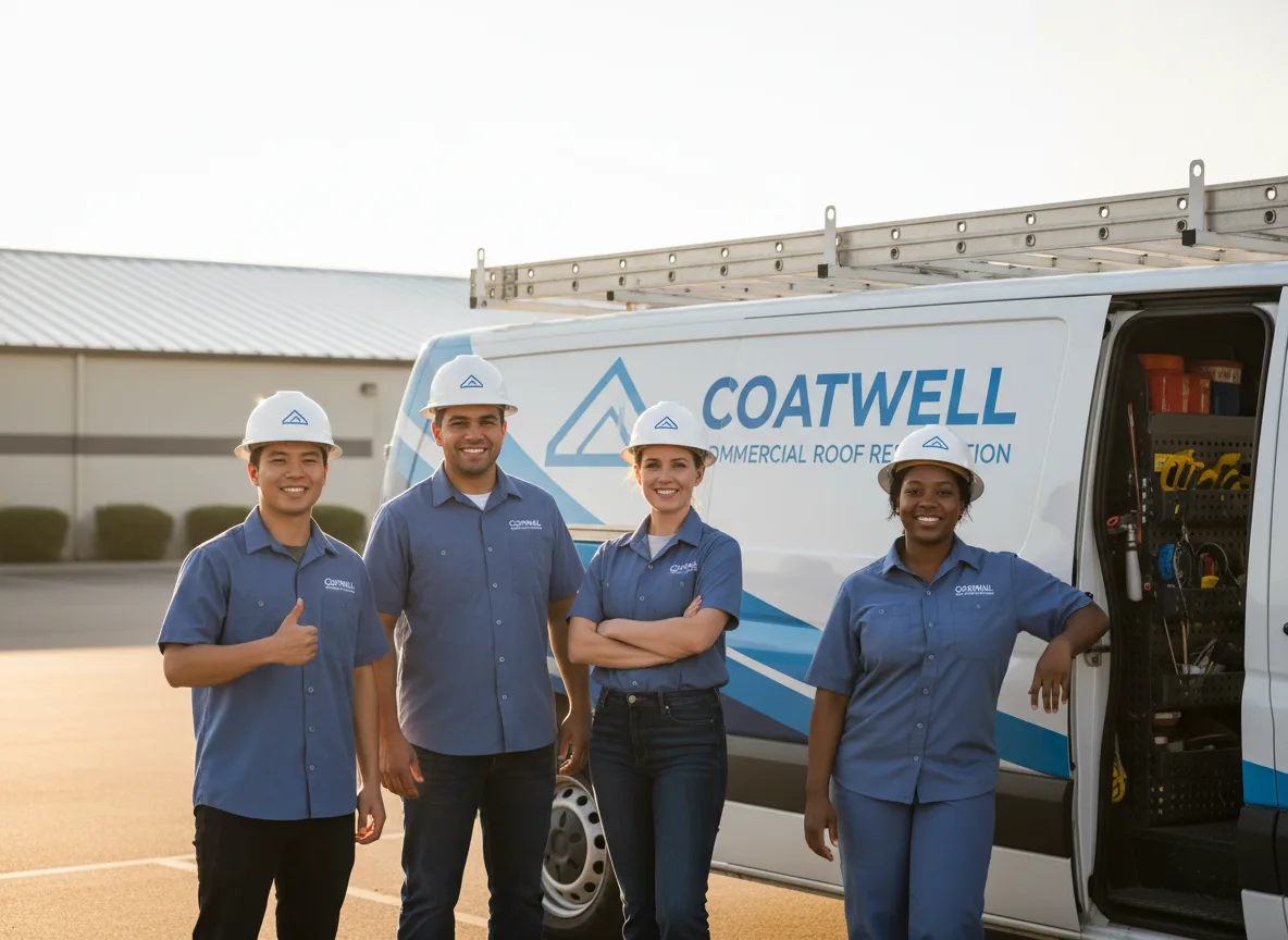 Commercial roof coating company in Benson, MN